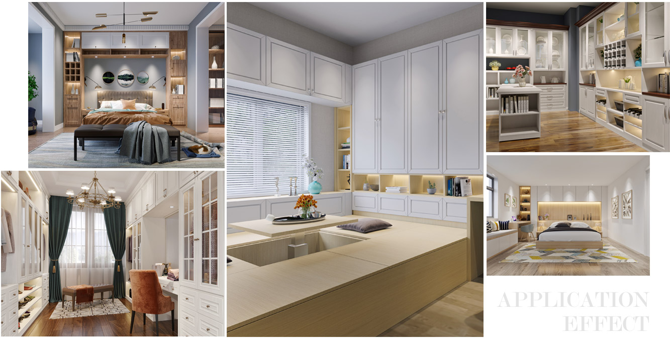 金鵬生態板家具效果圖