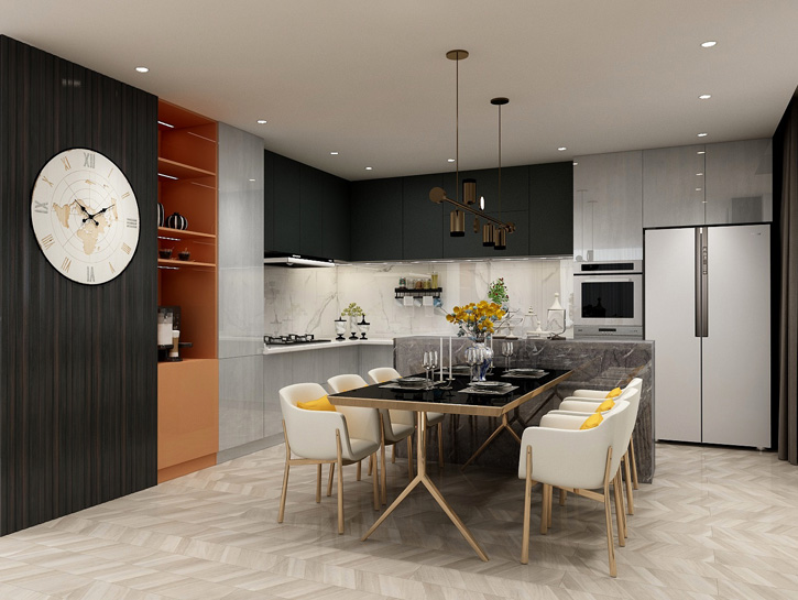 法國洋梨生態板-板材全屋定制案例