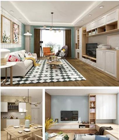 定制電視機柜效果圖