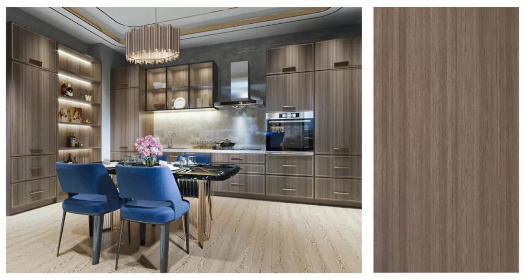 鵬鴻免漆生態板銀沙柚木