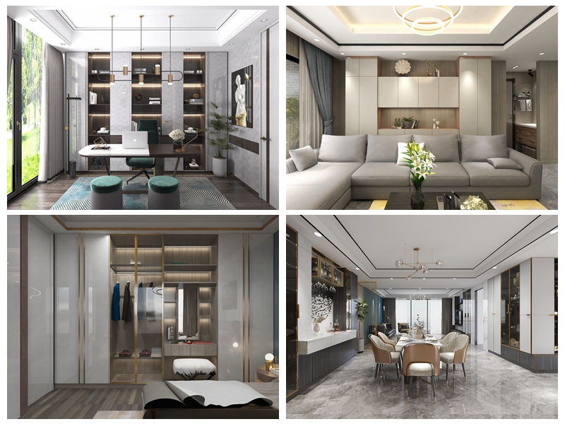 UV飾面板家具效果圖