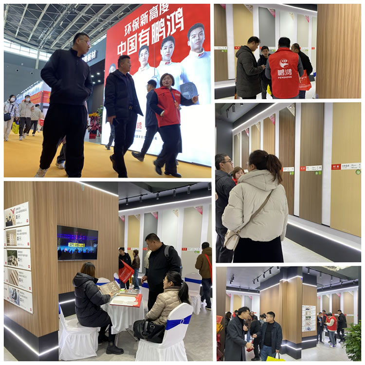 全屋定制板材展會現場照片